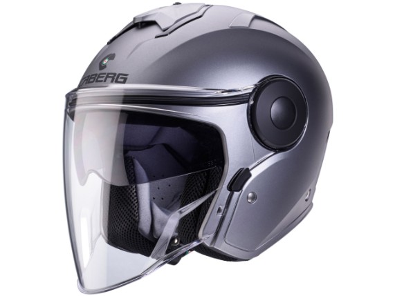caberg helm soho gun-matt metallic 1