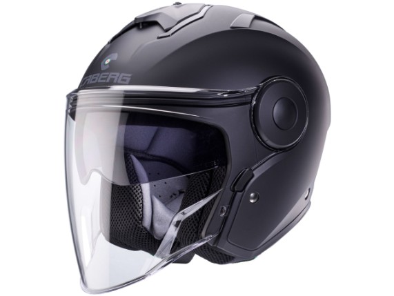 caberg helm soho schwarz-matt 1