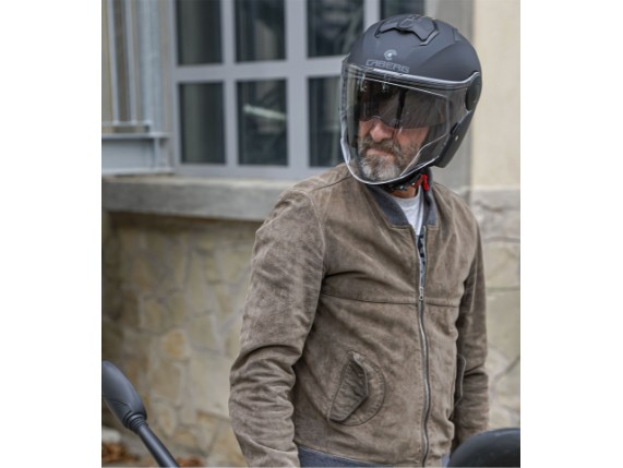 caberg helm soho schwarz-matt 4