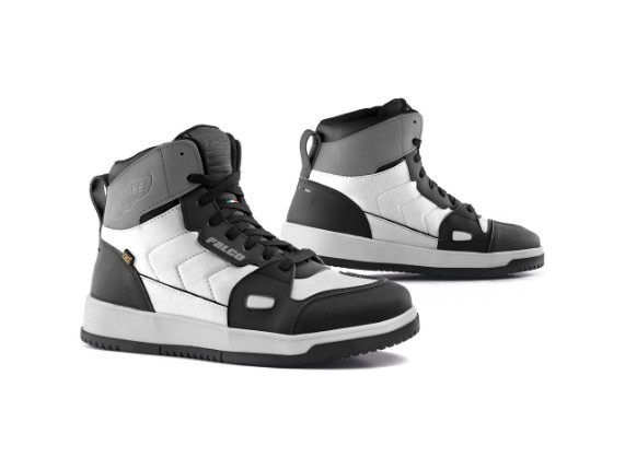 falco schuh harlem weiß grau schwarz damen