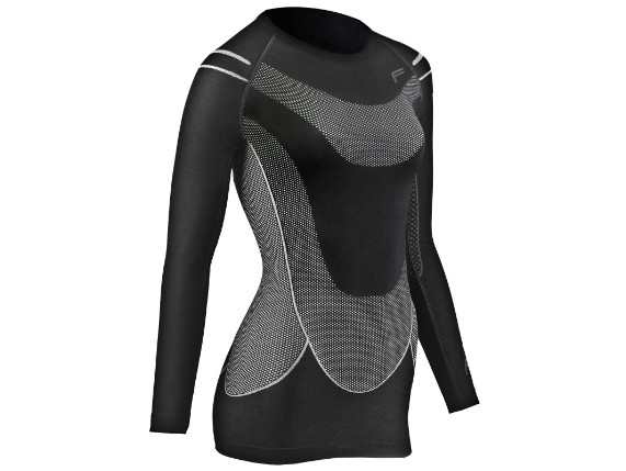 germot f-lite longshirt megalight 140 damen schwarz