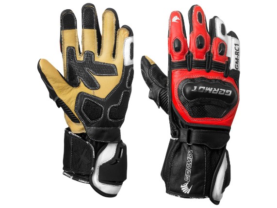 germot handschuh minneapolis schwarz rot