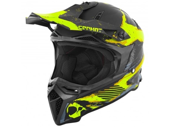 germot helm gm 540 schwarz-matt gelb-fluo 1
