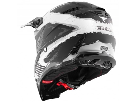 germot helm gm 540 schwarz-matt weiß grau 2