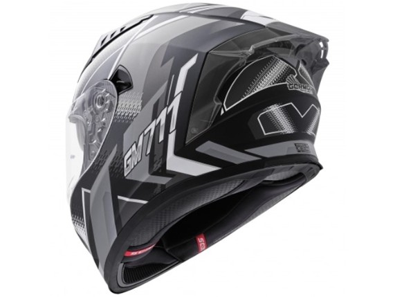germot helm gm 711 schwarz-matt grau 2