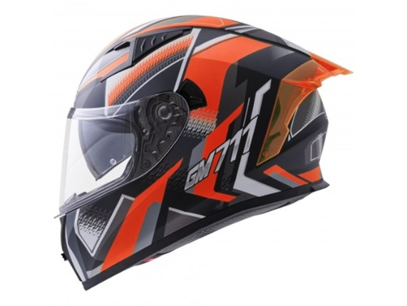 germot helm gm 711 schwarz-matt orange grau 3