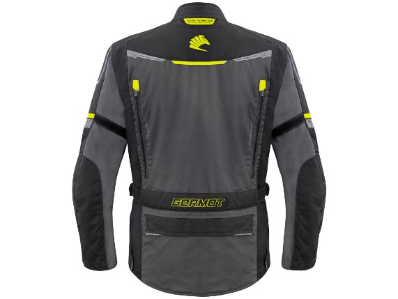 germot jacke argos herren anthrazit schwarz gelb 2