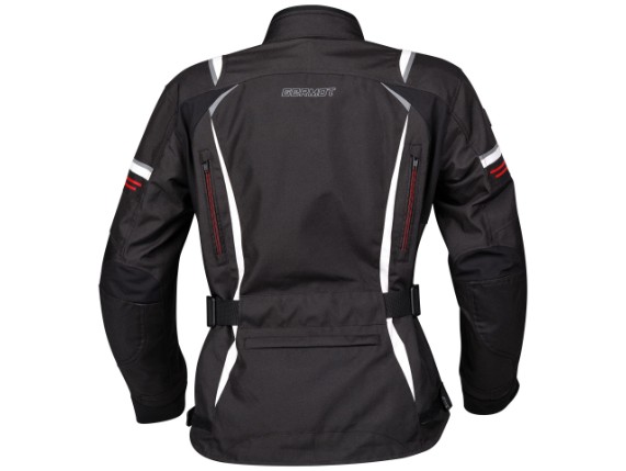 germot jacke aria damen schwarz rot weiß 2