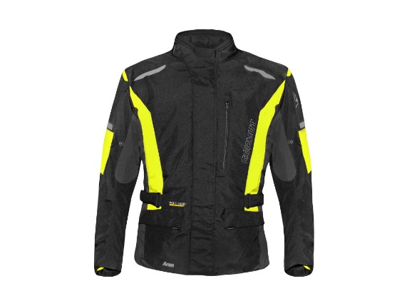 germot jacke aron junior schwarz gelb