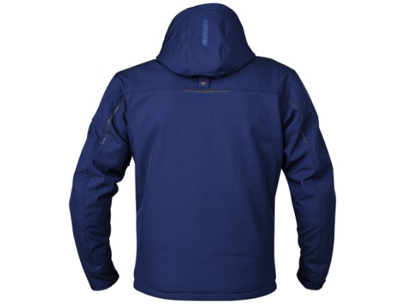 germot jacke snake softshell herren blau 3