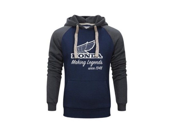 honda hoodie legend maker blau 1