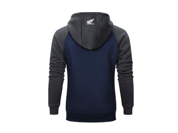 honda hoodie legend maker blau 2