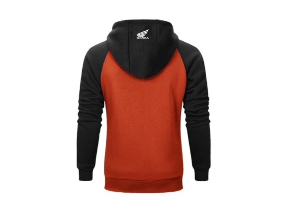 honda hoodie legend maker orange 2