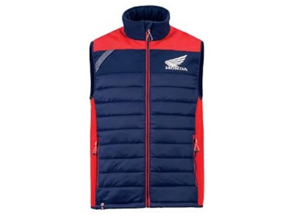 honda weste racing bodywarmer navy 1