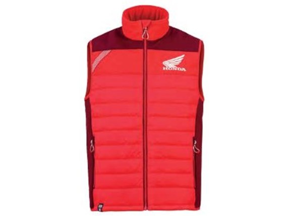 honda weste racing bodywarmer rot 1