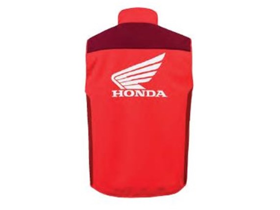 honda weste racing bodywarmer rot 2