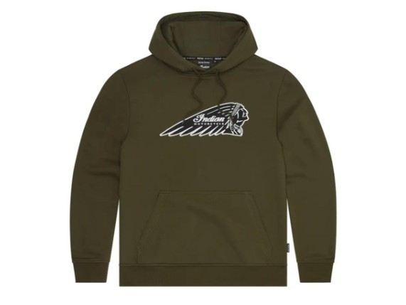 indian hoodie outline headdress herren 1
