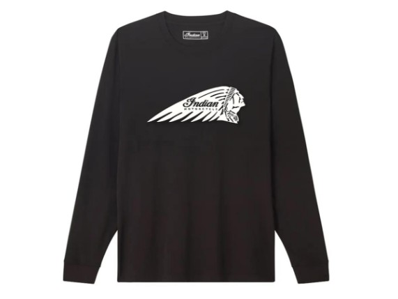 indian longsleeve essential headdress logo 1