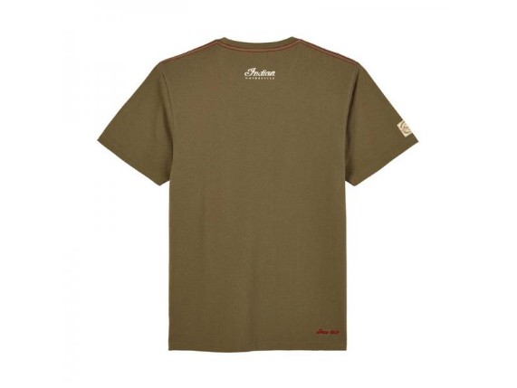 indian t-shirt color script herren khaki 2