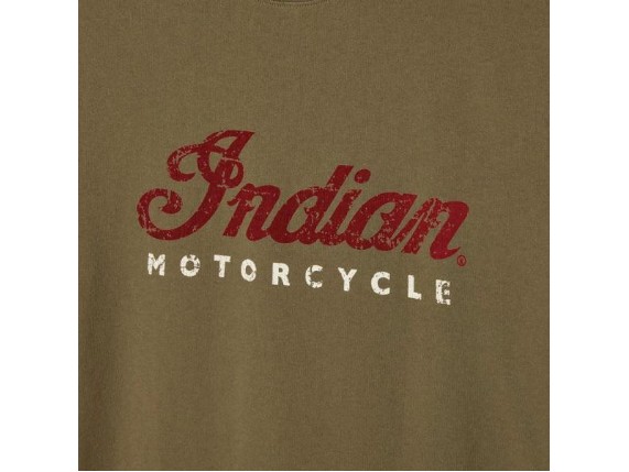 indian t-shirt color script herren khaki 3