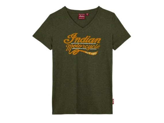 indian t-shirt mixed embroidery print damen 1