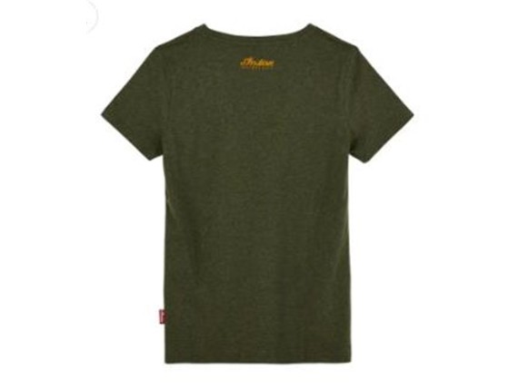indian t-shirt mixed embroidery print damen 2