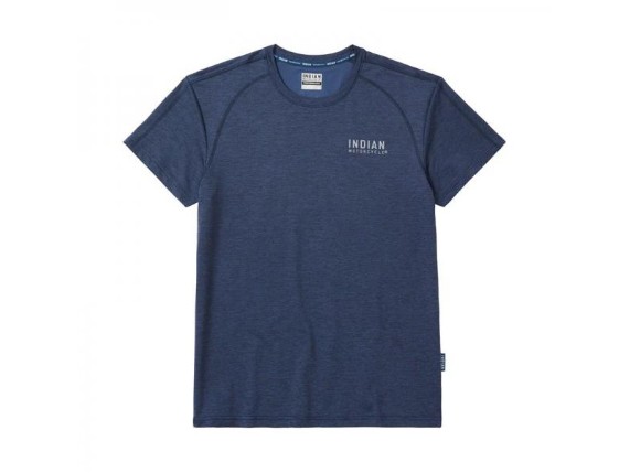 indian t-shirt raglan active blau 1
