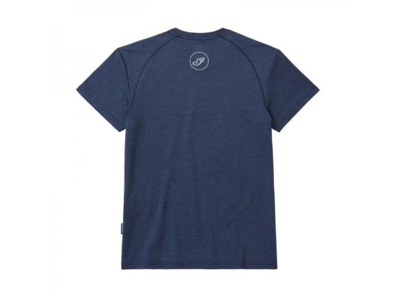 indian t-shirt raglan active blau 2