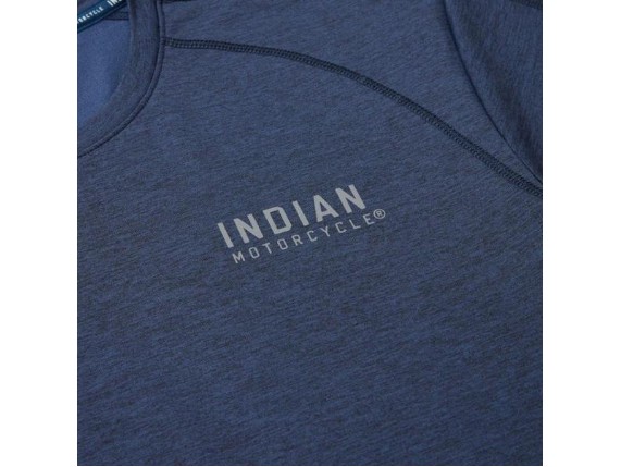 indian t-shirt raglan active blau 3