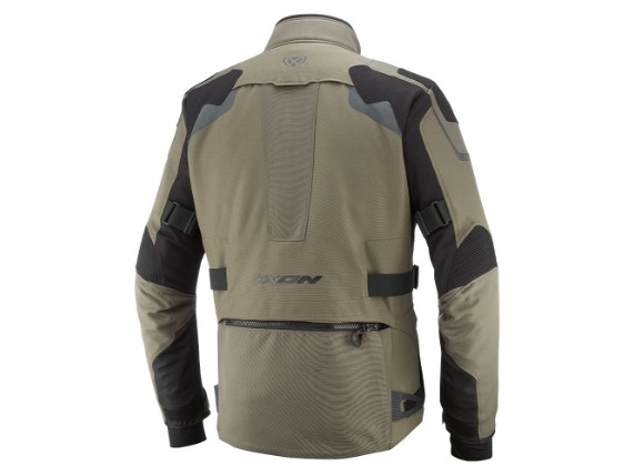 ixon jacke odin herren khaki schwarz 2