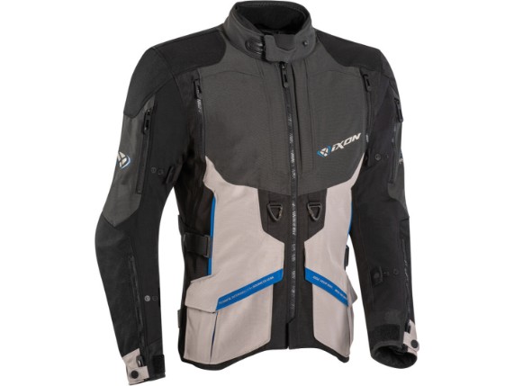 ixon jacke ragnar herren schwarz anthrazit grau blau 1