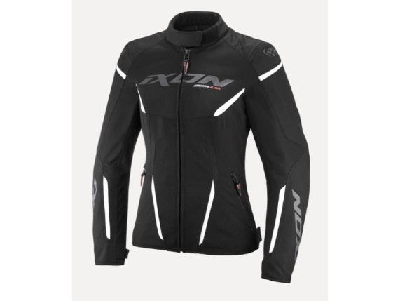 ixon jacke striker 2 air wp schwarz weiß damen 1