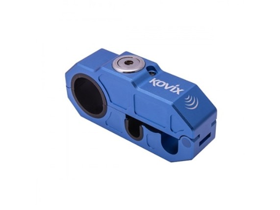 kovix bremshebelschloss alarm blau