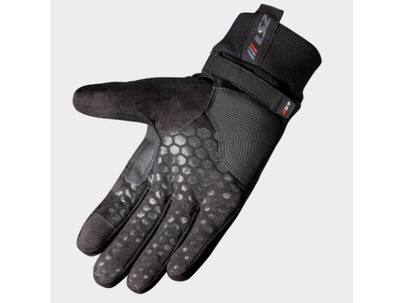 ls2 handschuh civis schwarz 2
