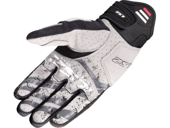 ls2 handschuh ravin herren schwarz grau 2