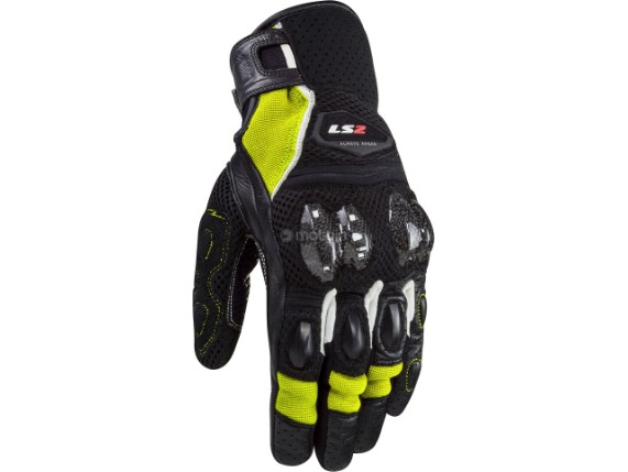 ls2 handschuh spark 2 air man schwarz gelb 1