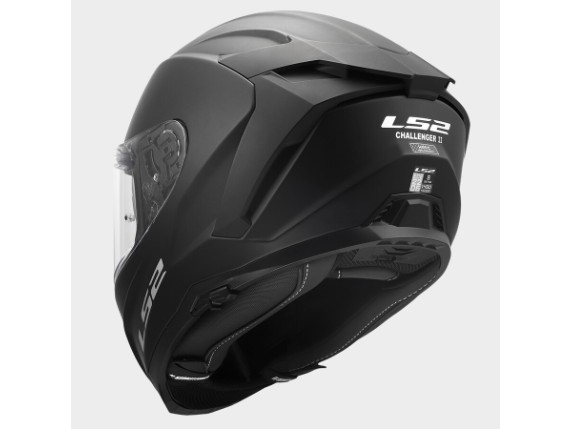 ls2 helm ff817 challenger II schwarz matt 4