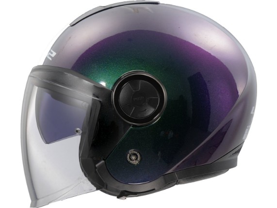 ls2 helm of620 chameleon grün lila 1