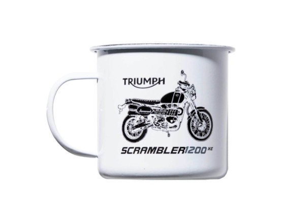 MMUA18323, SCRAMBLER ENAMEL MUG X1