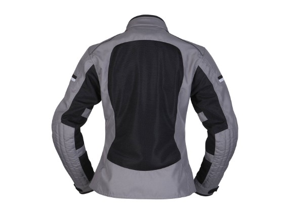 modeka jacke veo air damen grau schwarz 2