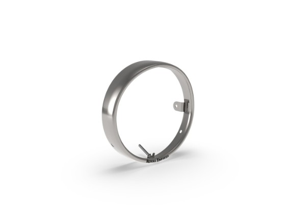 royal enfield scheinwerfer-ring silber KXA00085