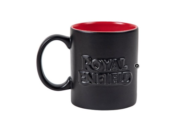 royal enfield tasse keramik schwarz rot 1