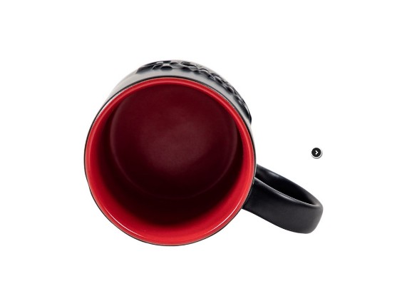 royal enfield tasse keramik schwarz rot 2