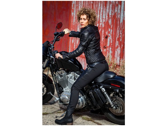 trilobite hose leder leggings damen 4