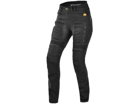trilobite hose parado slim fit damen schwarz 1
