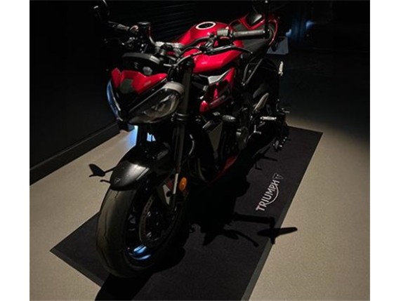 triumph garagenmatte