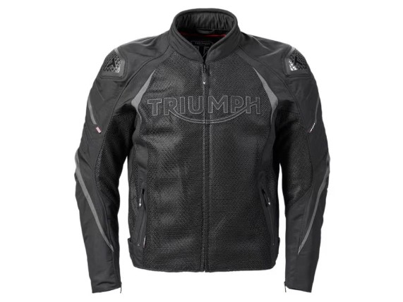 triumph jacke triple sports mesh schwarz 1
