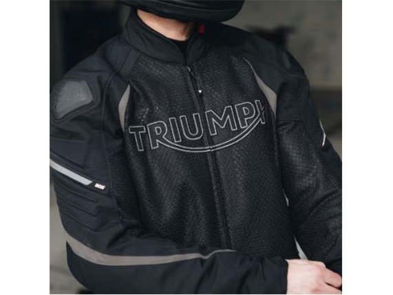 triumph jacke triple sports mesh schwarz 8