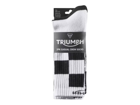 triumph strümpfe crew checker socks 2