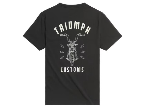 triumph t-shirt ape herren schwarz 1